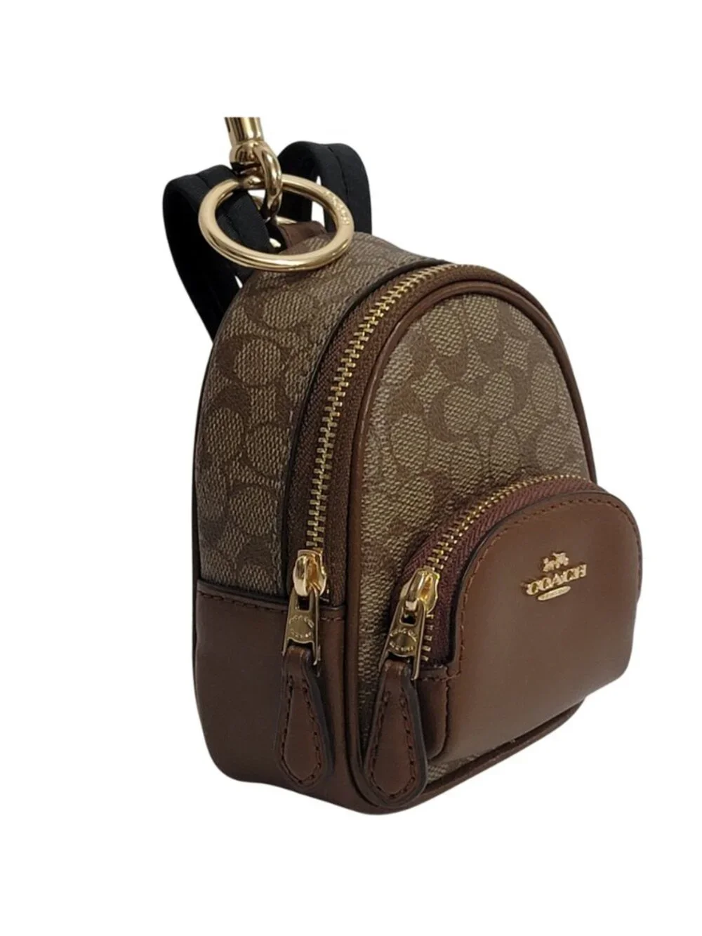 Coach Bag Charm Mini Backpack Key Ring